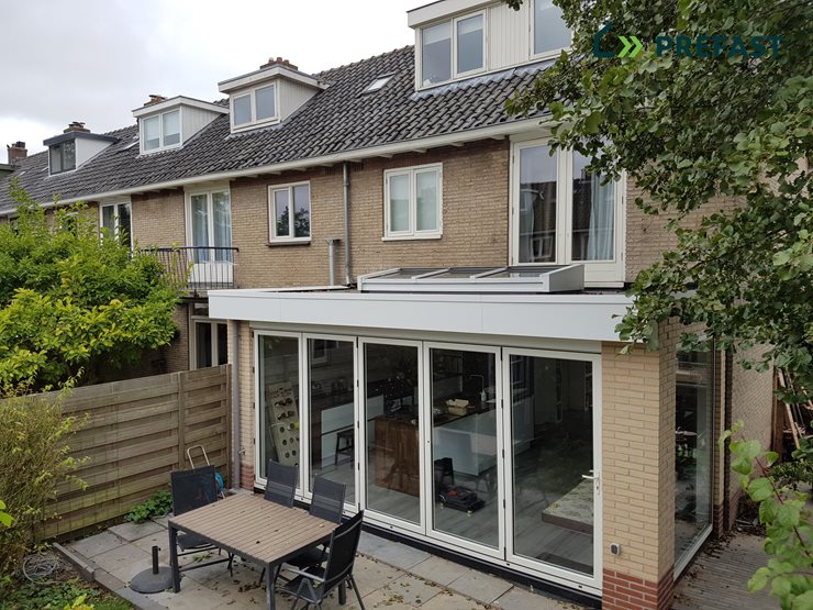 Aanbouw in Abcoude buitenaanzicht
