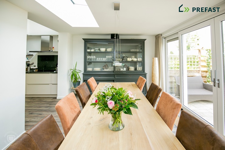 Uitbouw eetkamer Almere