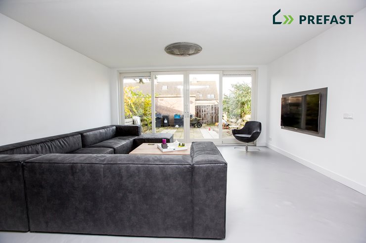 Woonkamer uitbouw Hoofddorp