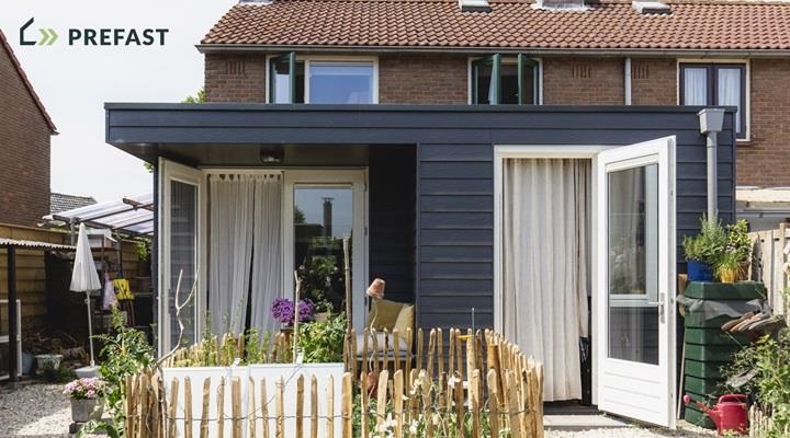 Uitbouw in Meteren