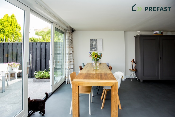 Uitbouw woonkeuken Assendelft
