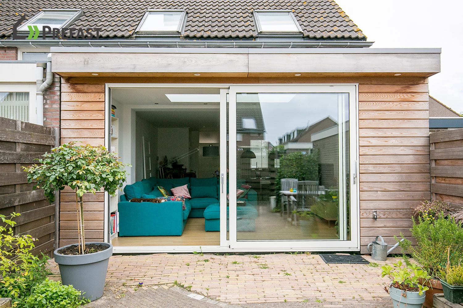 Aanbouw in Landsmeer