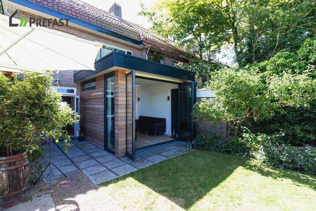 Houten aanbouw Haarlem
