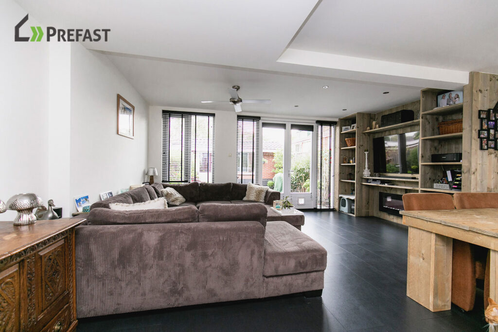Woonkamer uitbouwen hoofddorp