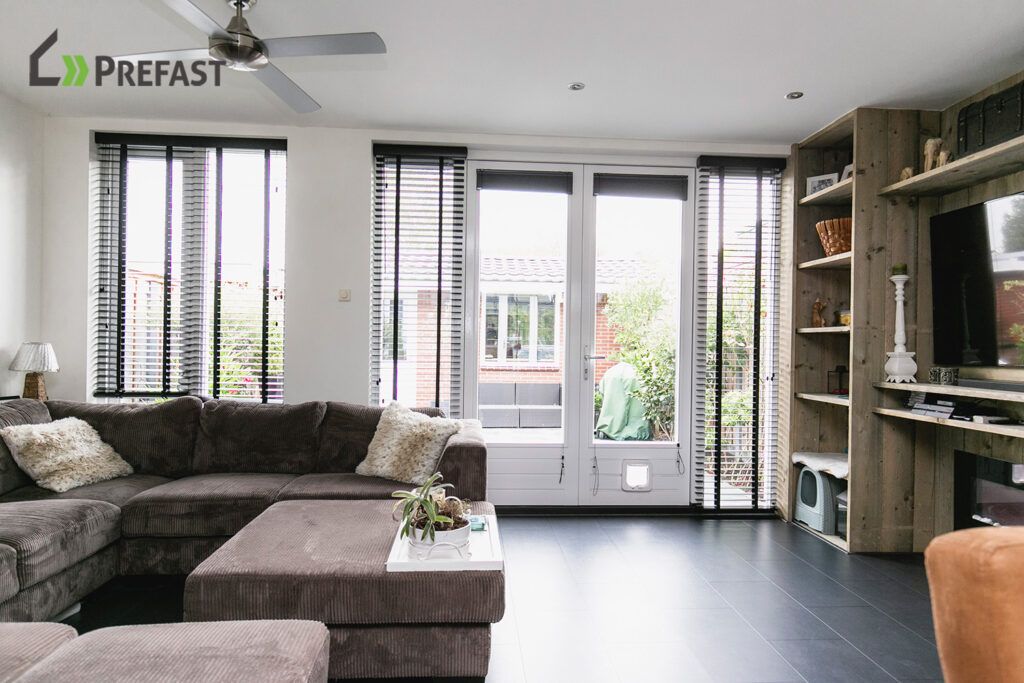 Woonkamer uitbouw Hoofddorp