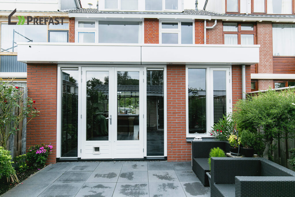 Achtertuin uitbouwen Hoofddorp