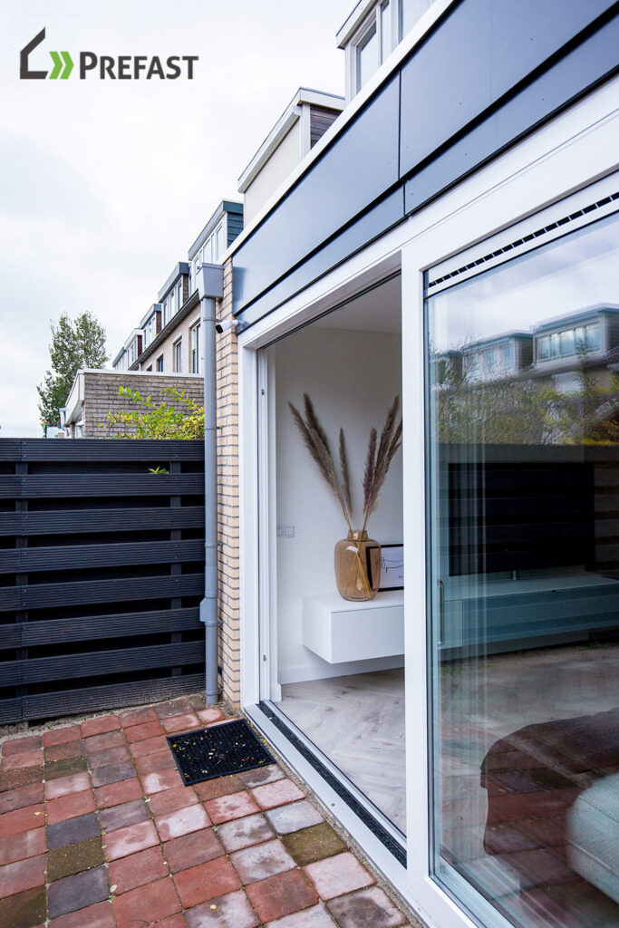 Schiedam uitbouw plaatsen