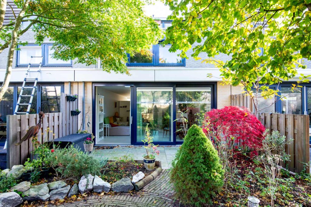 Aanbouw achtertuin Amsterdam