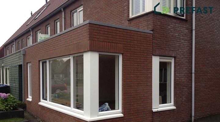 Uitbouw in Groningen