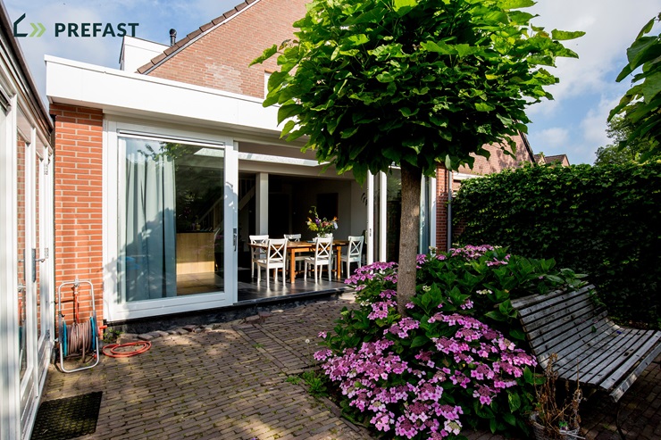 Eetkamer uitbouw in huizen