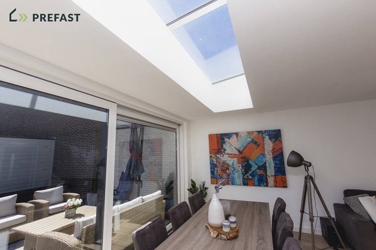 Aanbouw met lichtstraat Hoofddorp