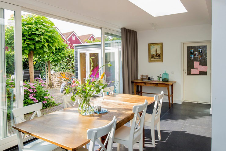 Aanbouw Groningen eetkamer