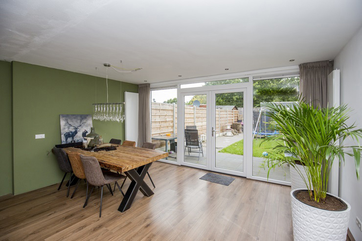 Uitbouwen eetkamer Almere