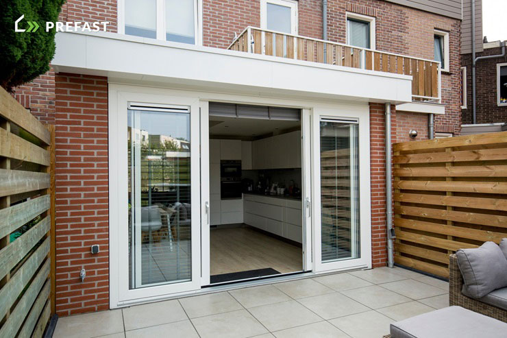 Uitbouw Amsterdam achtertuin