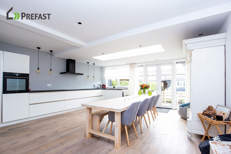 Uitbouw keuken Amsterdam