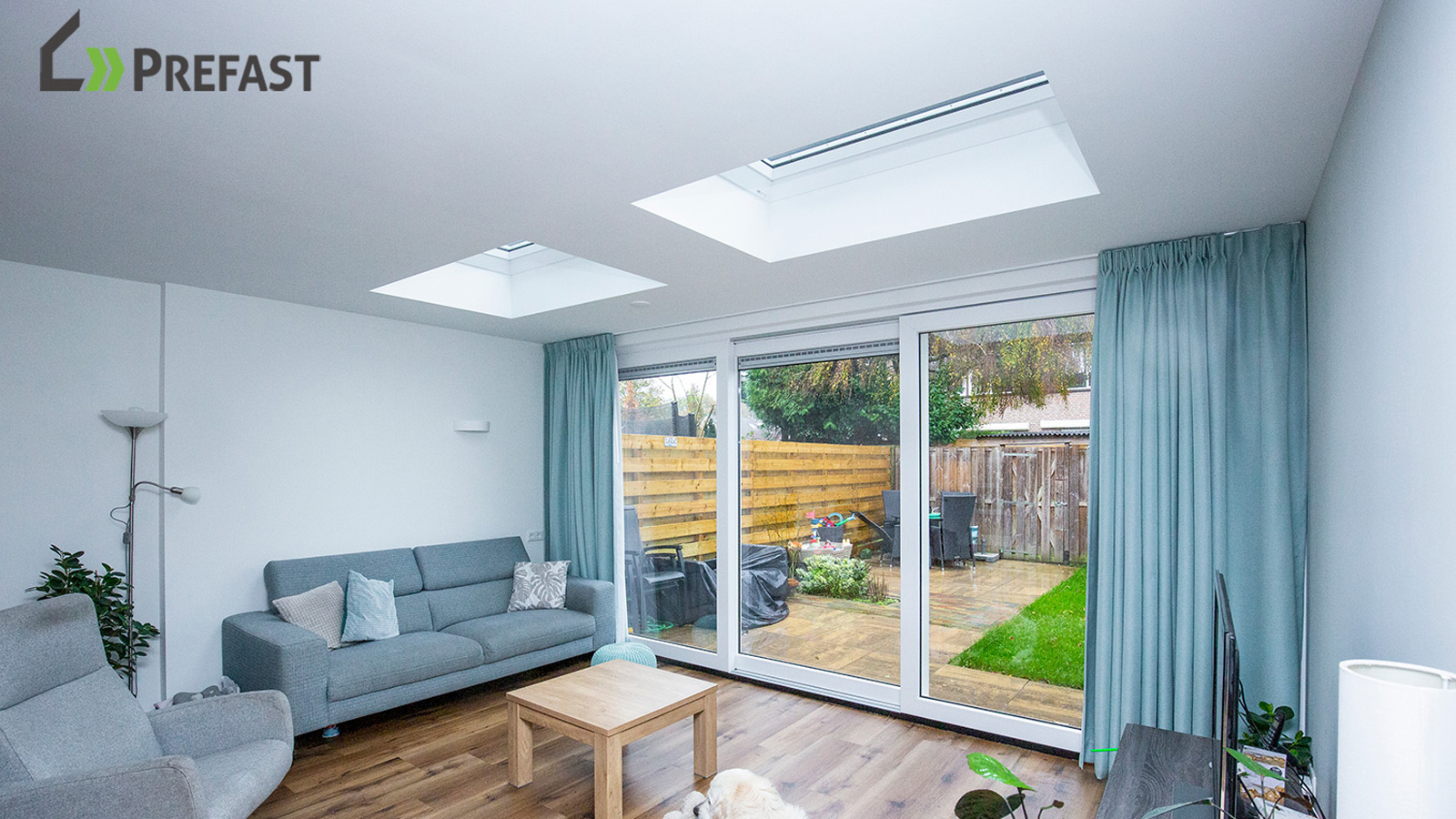 Woning uitbouw
