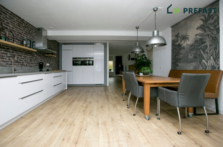 aanbouw bijkeuken binnenkant